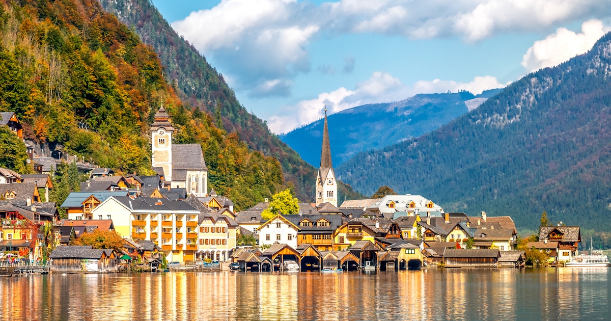 Mùa thu tại ngôi làng cổ Hallstatt (Áo).jpeg